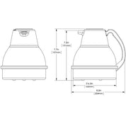 Jarra Termica Bunn 36252.0001 Thermal Carafe, ORN 1.9L 1PK  Jarra Termica para Cafeteria Cafe