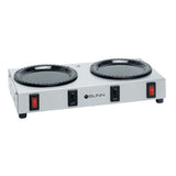 Base Calentadora de Jarras Bunn WX2 (06310.0004) - 2 Estaciones, Acero Inoxidable, 120V - Uso Industrial