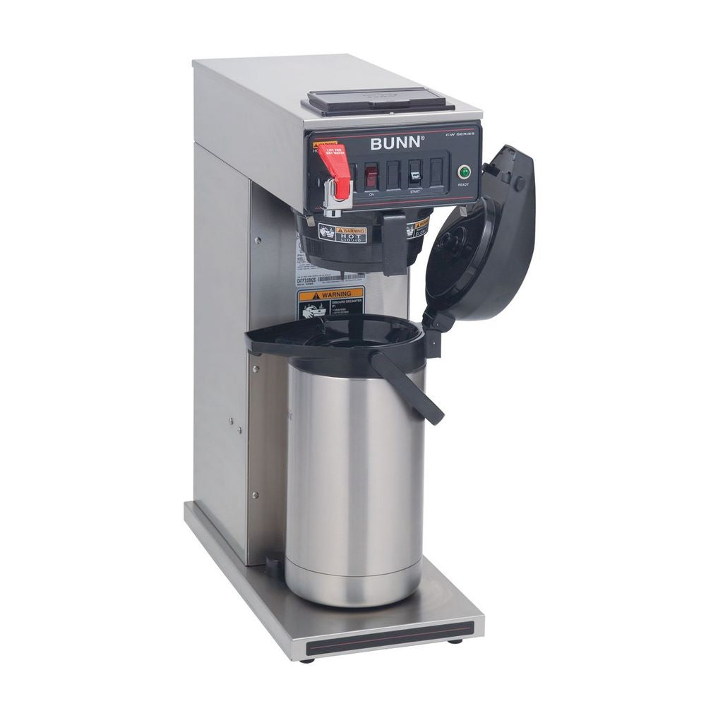 Cafetera Industrial Bunn CWTF15-APS (23001.0006) - Automática 120V, para Termos Airpot 1.9L a 3L, Producción 61 Tazas/Hora